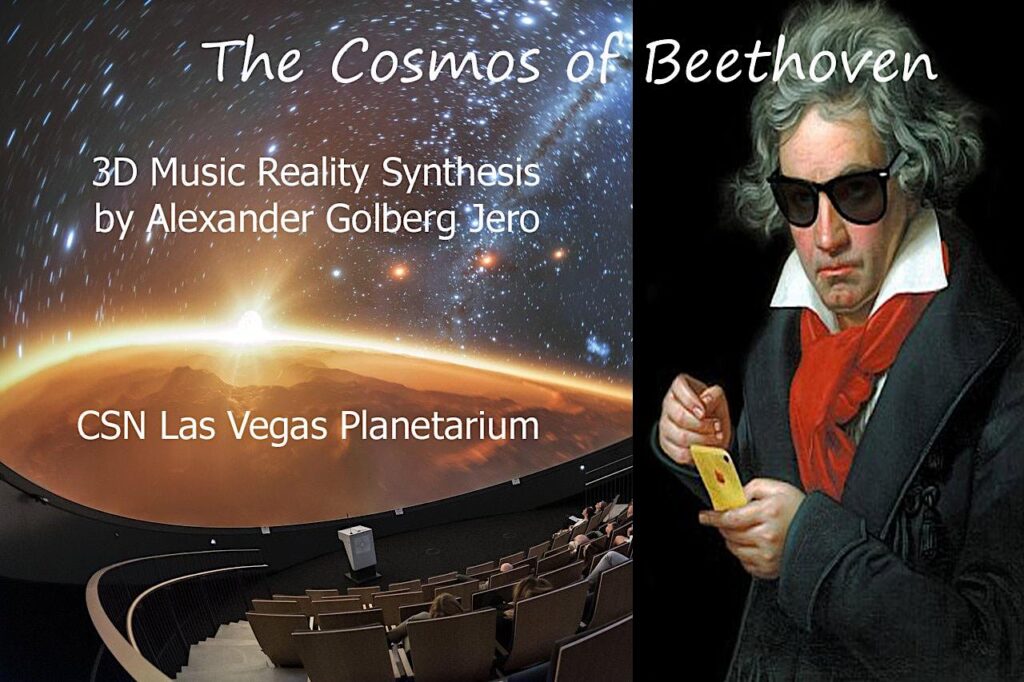 "The Cosmos of Beethoven" 3D Music Show at CSN Planetarium 4