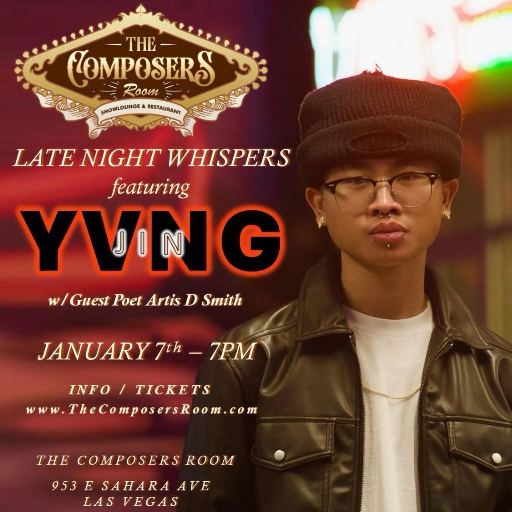 Late Night Whispers featuring Yvng Jin - Create.Vegas