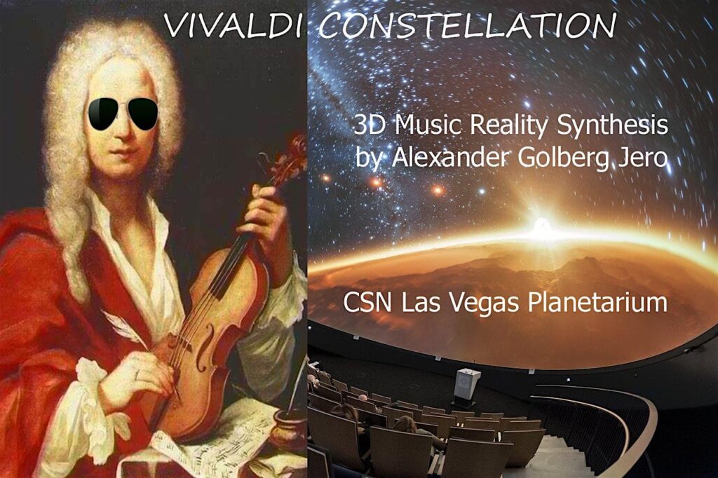 "Vivaldi Constellation" Music Experience in 3D Reality at CSN Planetarium 4