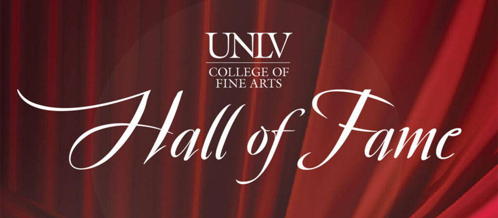 The 20th Anniversary College of Fine Arts Hall of Fame Gala banner