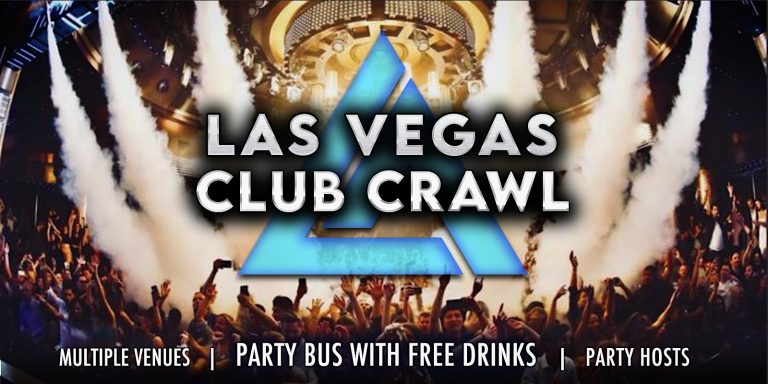 Las Vegas Club Crawl with Party Bus