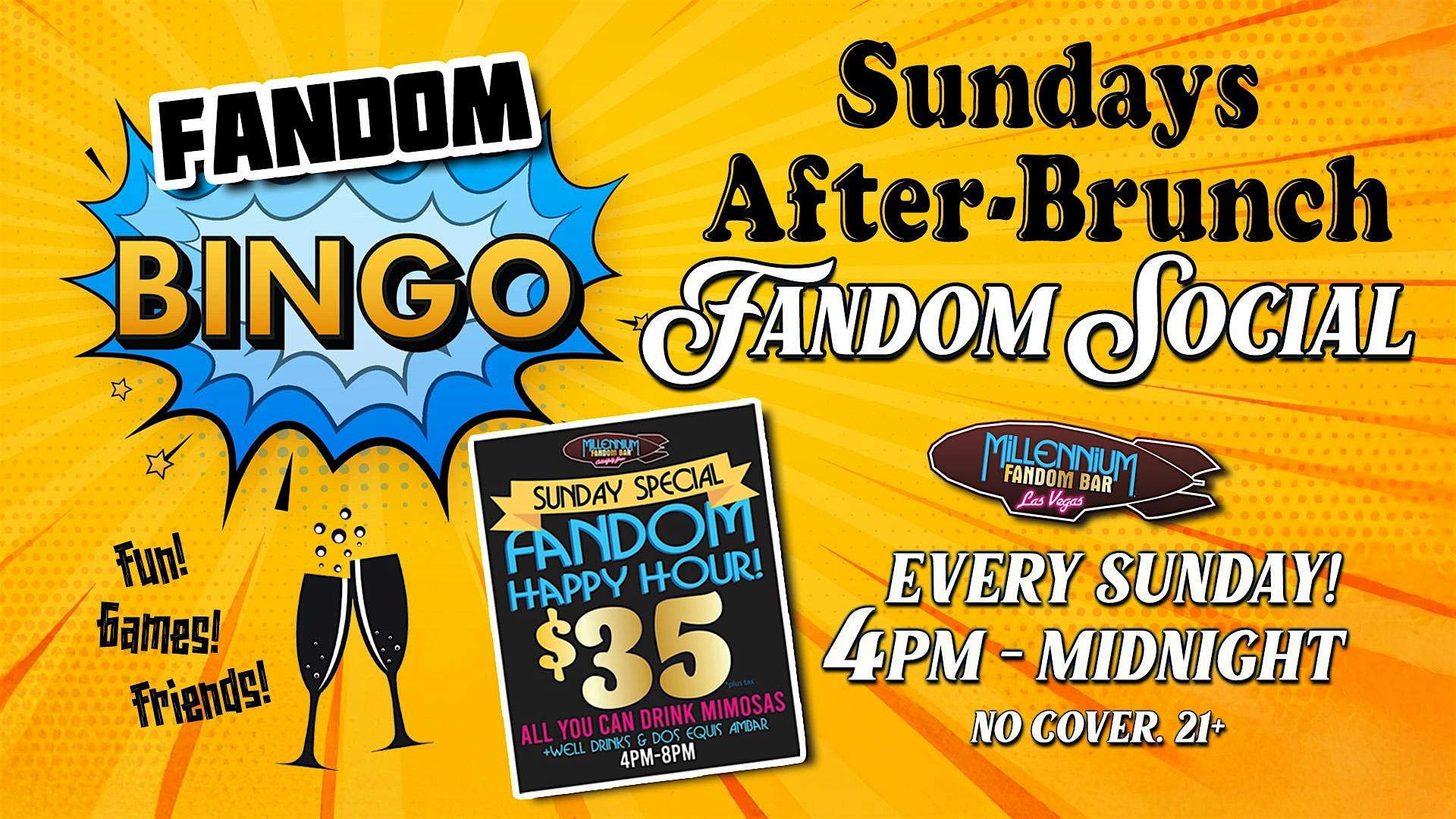 Fandom After-Brunch Social & Bingo 5