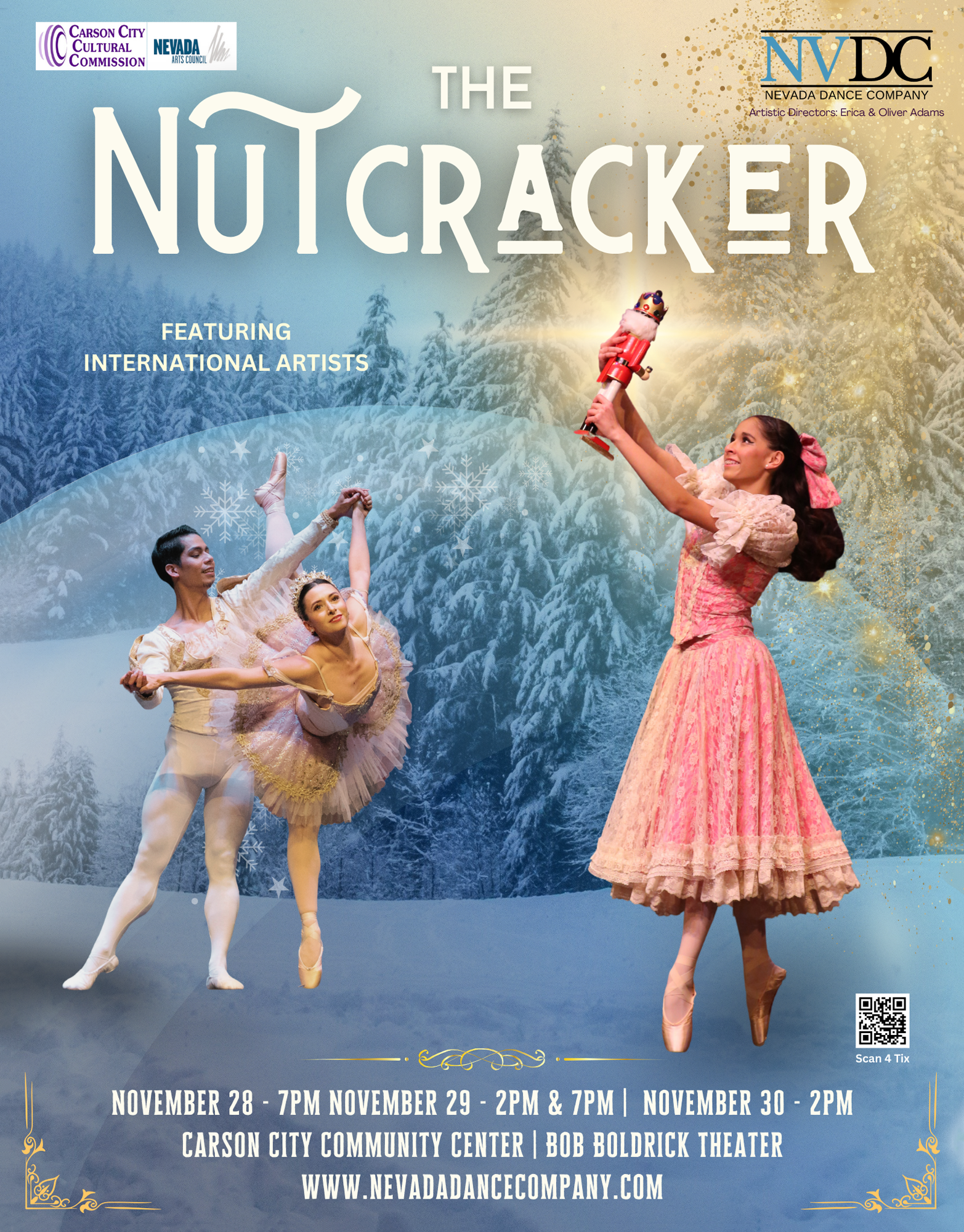 Nevada Dance Company Presents The Nutcracker — A Holiday Classic Returns to Carson City 1