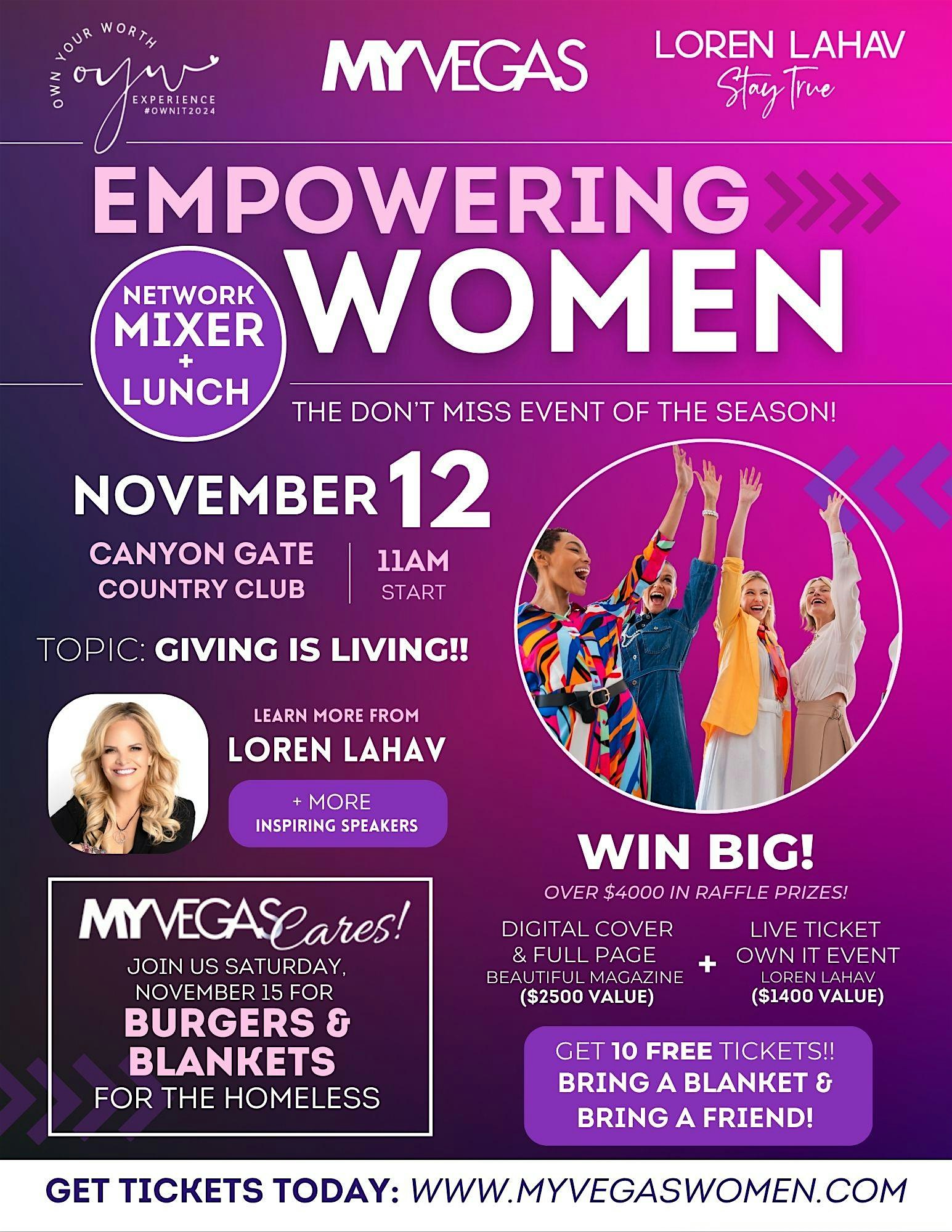 MYVEGAS + LOREN LAHAV | Empowering Women Network Mixer + Lunch 1