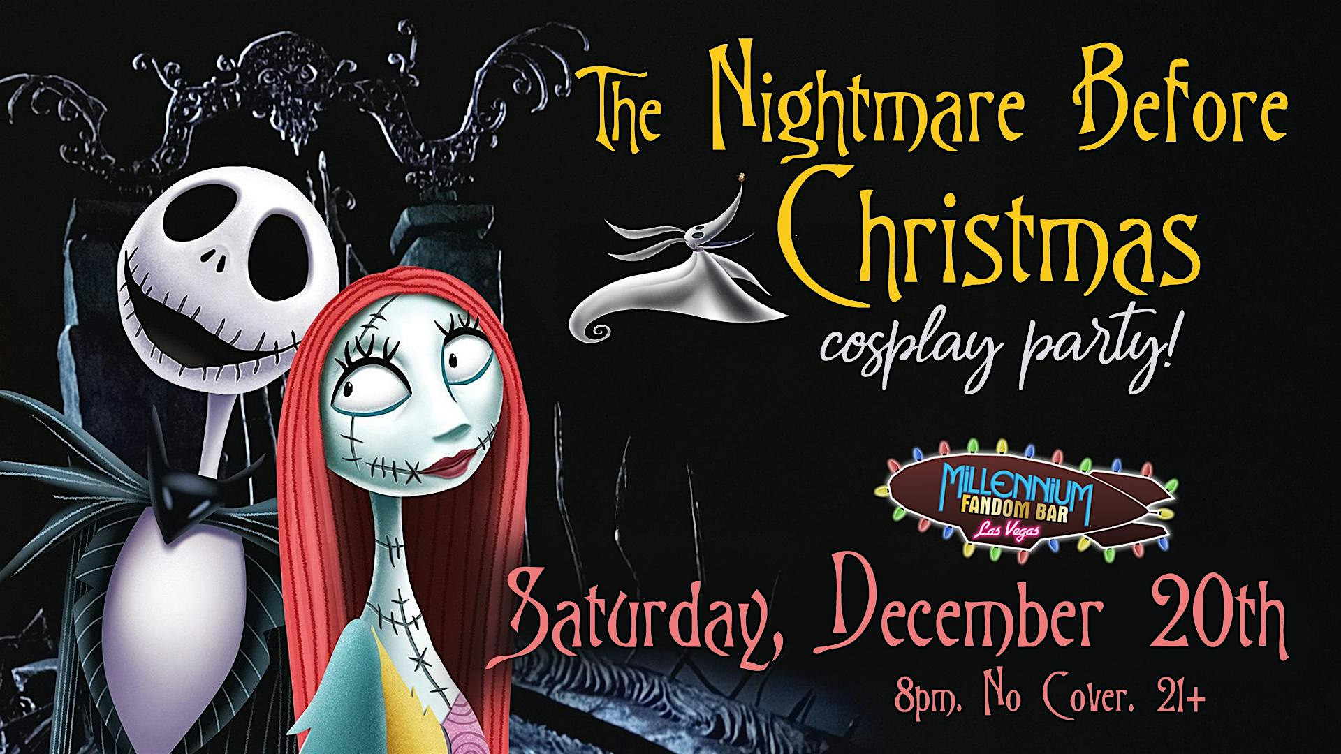 The Nightmare Before Christmas Cosplay Party! 1