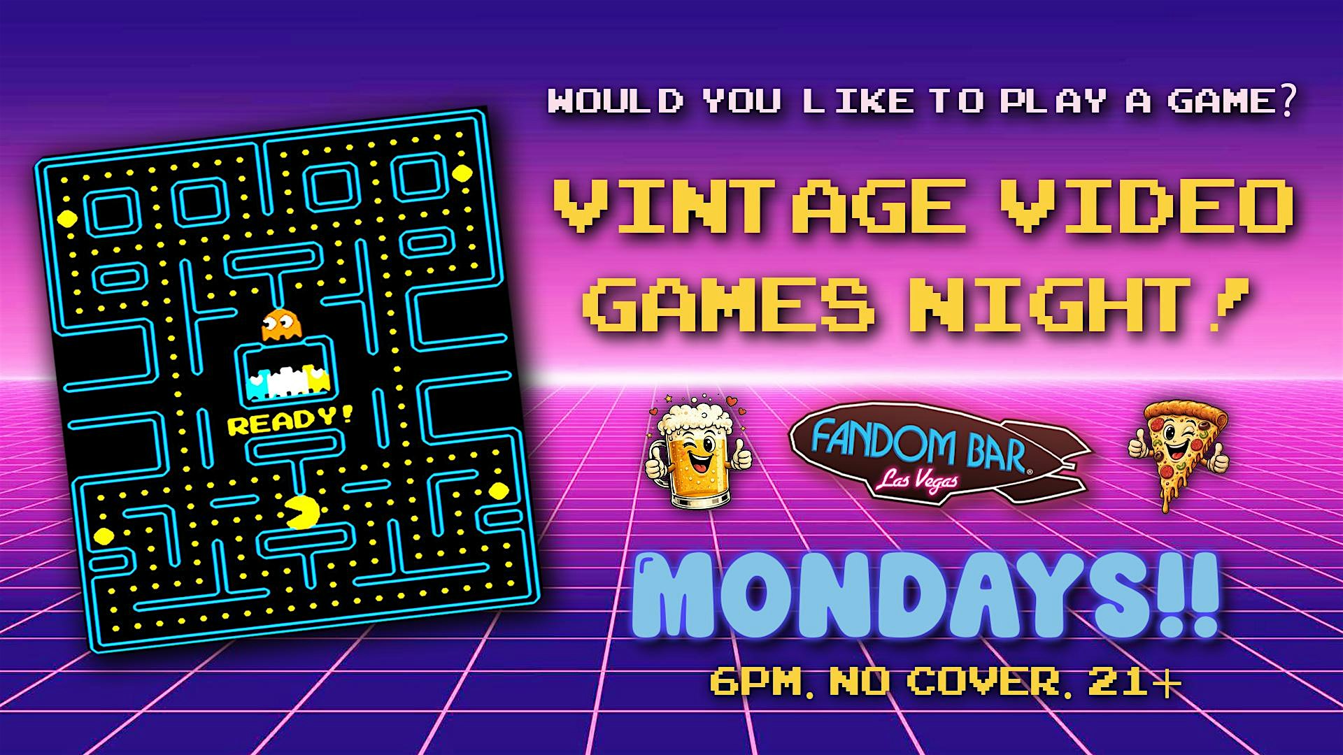 Vintage Video Games Night! 14