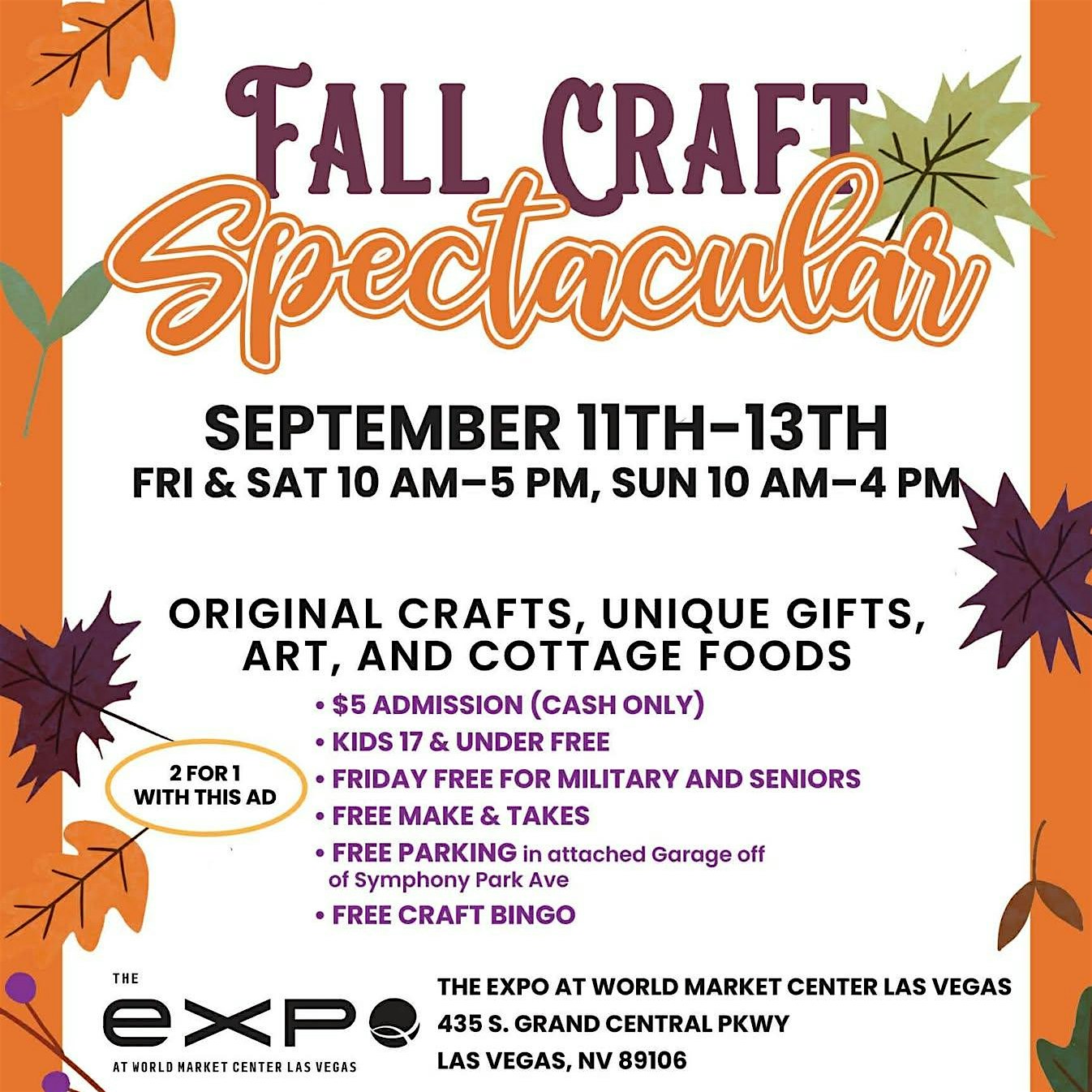 Fall Craft Spectacular 1