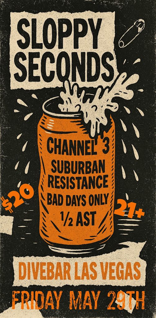 SLOPPY SECONDS AND CH 3 MORE TBA 4