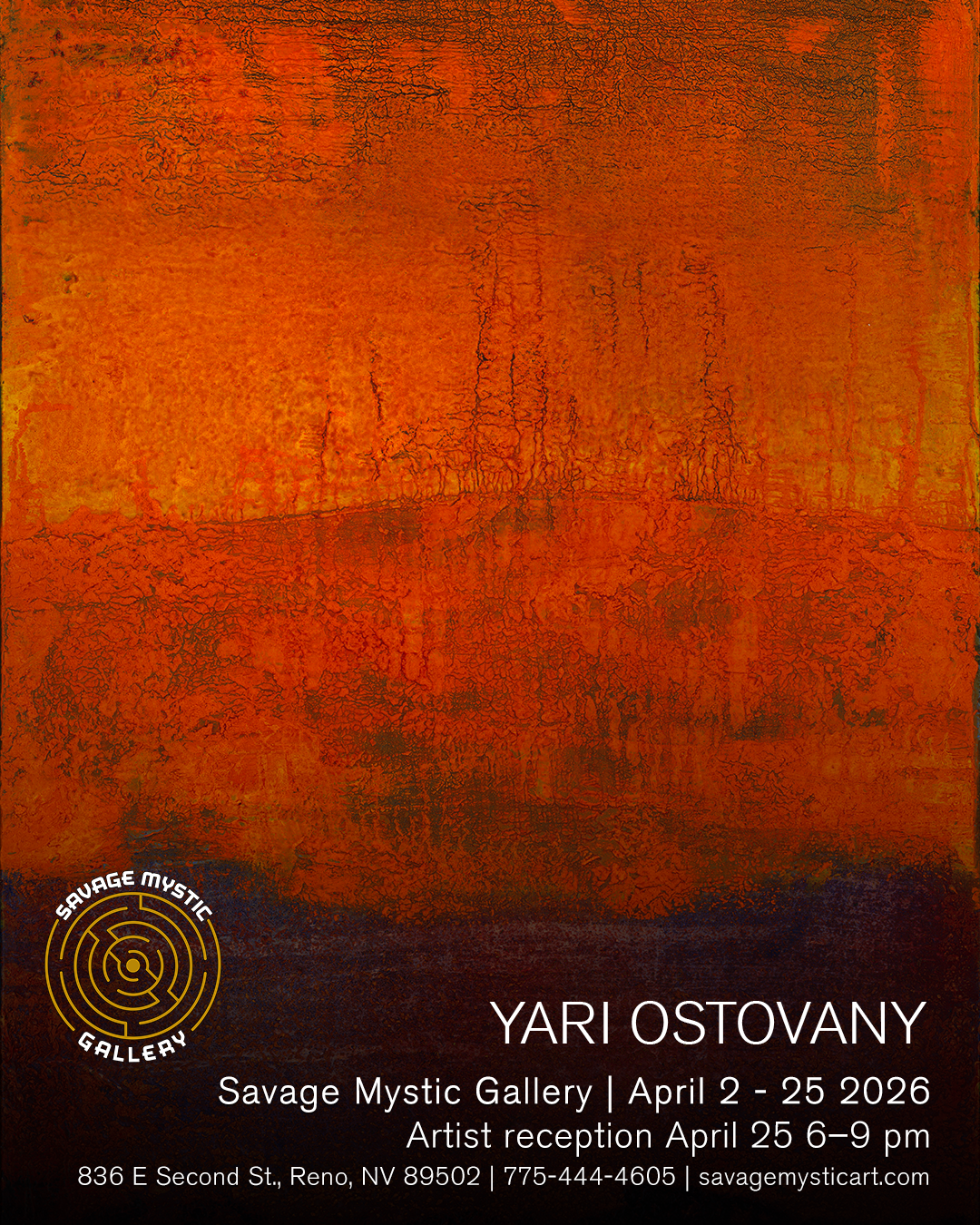 Yari Ostovany – Paintings | Savage Mystic Gallery, Reno | April 2–25, 2026 11