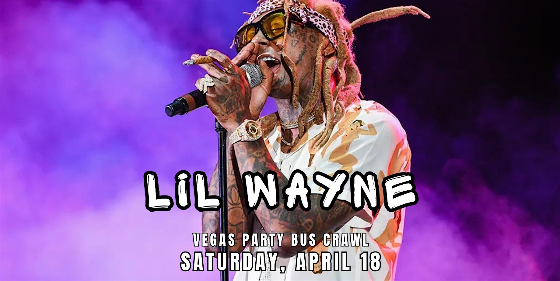 LIL WAYNE on Las Vegas Party Bus Crawl 27