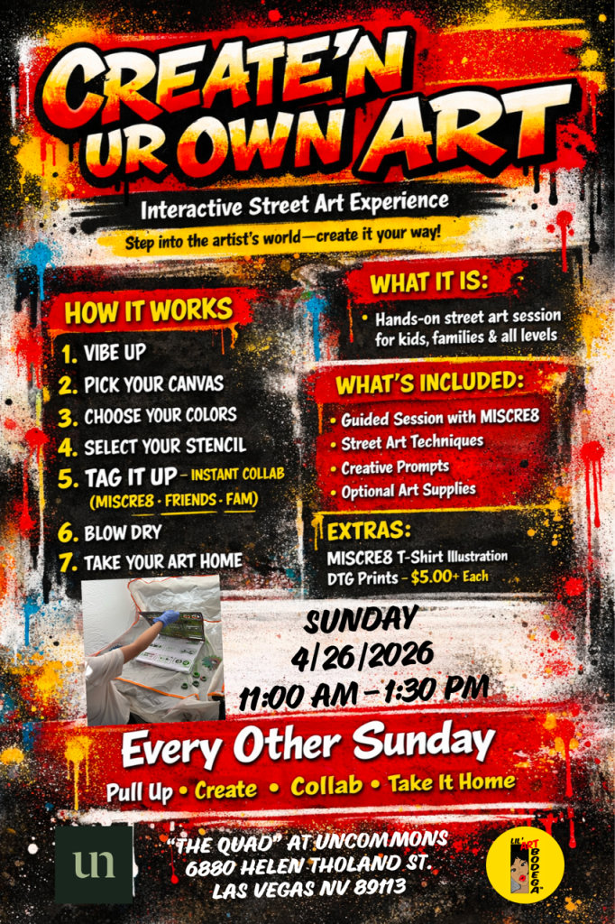CREATE’N UR OWN ART with Lil Art Bodega 4