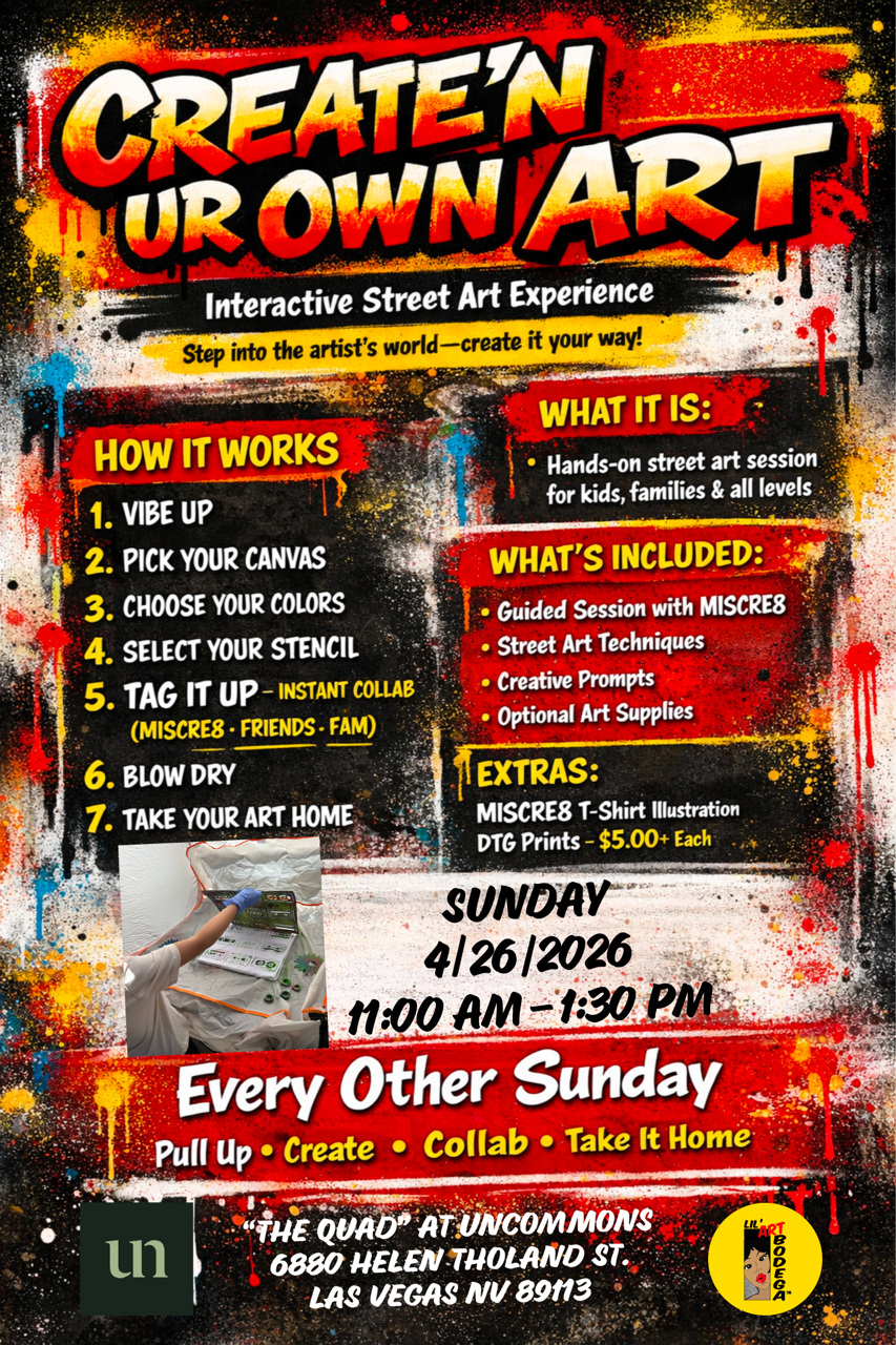 CREATE’N UR OWN ART with Lil Art Bodega 27