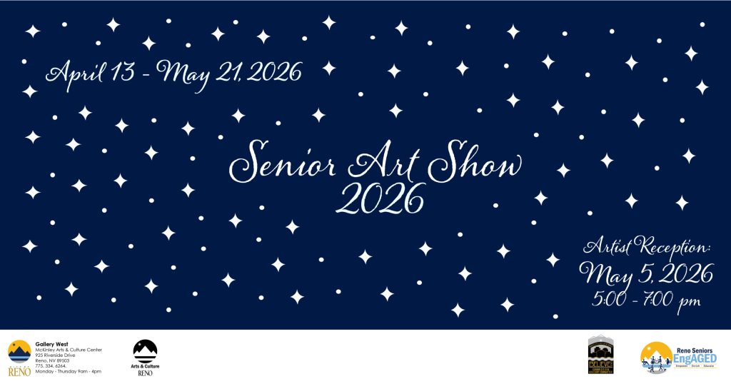 Annual “Senior Art Show” 2026 City of Reno McKinley Galleries 2