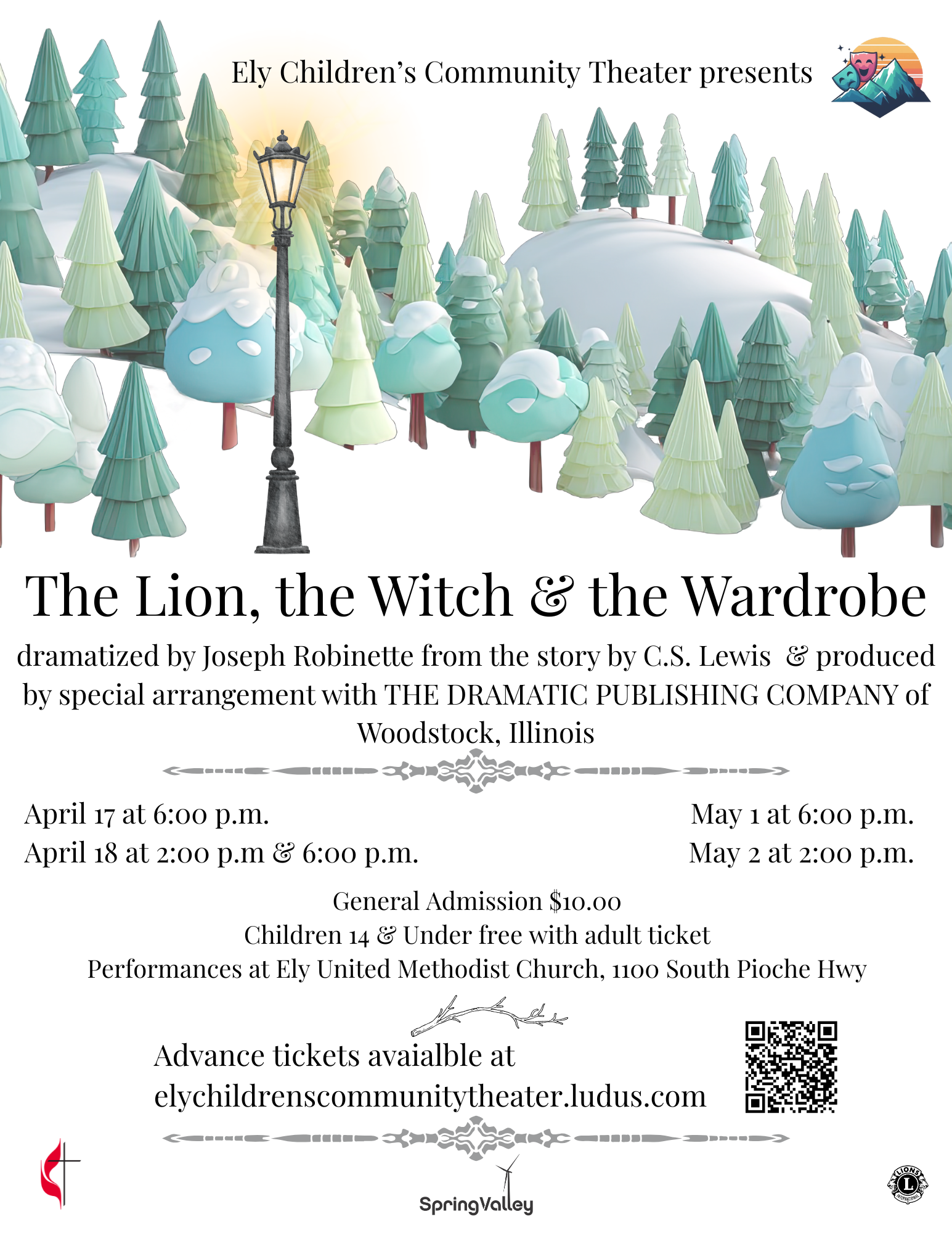 The Lion, the Witch and the Wardrobe presented by Ely Children’s Community Theater 42