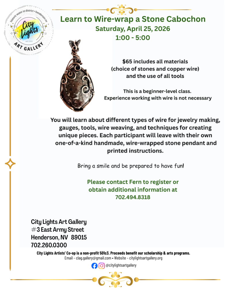 Learn to Wire-Wrap a Stone Cabochon 4