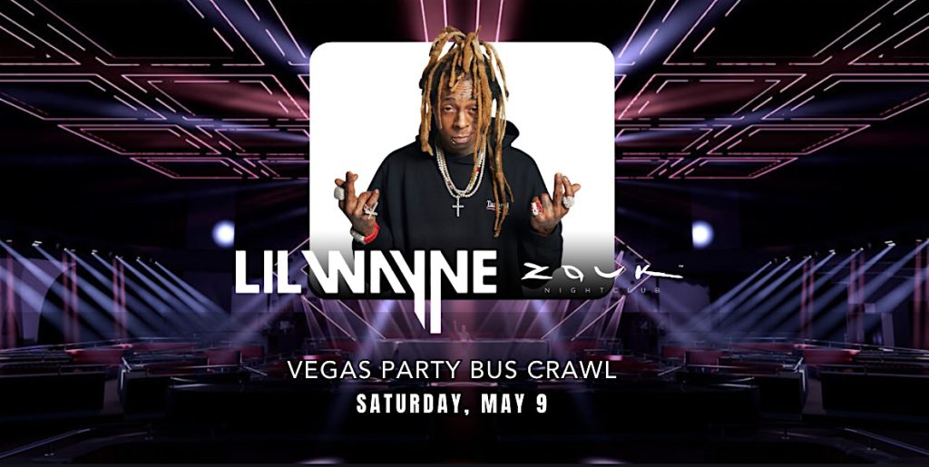 LIL WAYNE on Las Vegas Party Bus Crawl 3