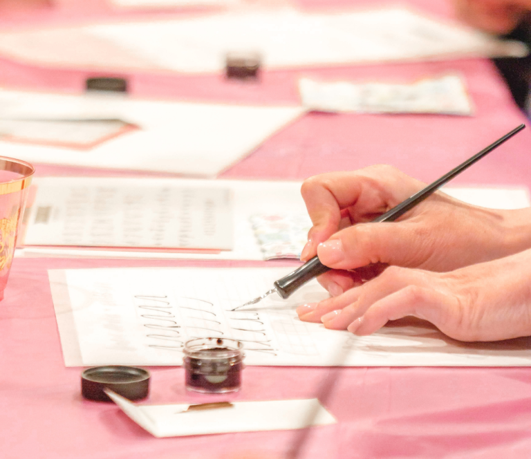 Sip & Script: Modern Calligraphy