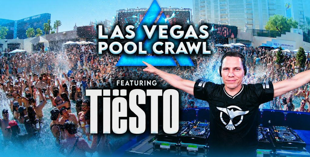 Las Vegas Pool Crawl + Party Bus + Tiesto 3