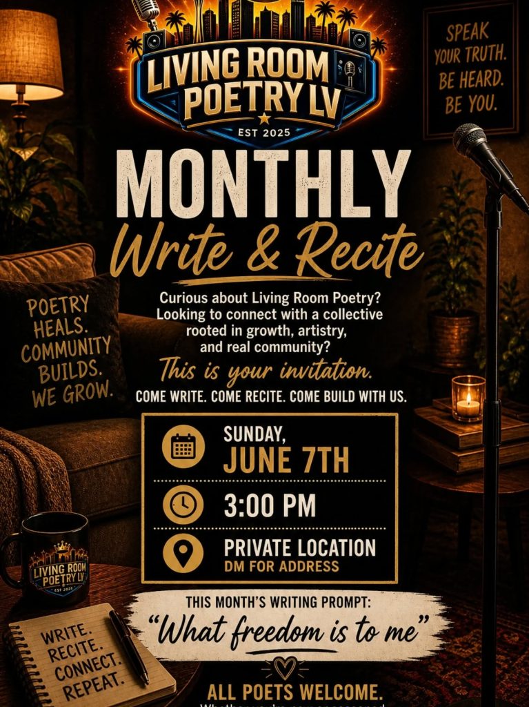 Living Room Poetry Monthly Write an Recite 4 Living Room Poetry Monthly Write an Recite 4