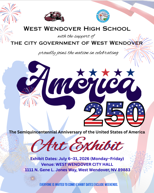 West Wendover High School America 250 Art Exhibit 5