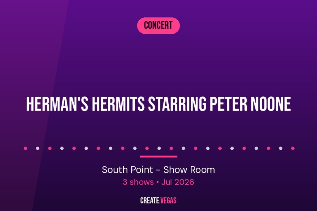 Herman's Hermits starring Peter Noone 3