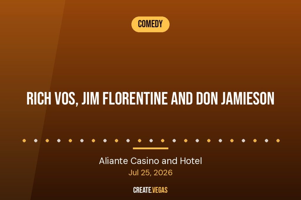 Rich Vos, Jim Florentine and Don Jamieson 3