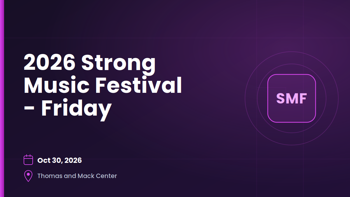 2026 Strong Music Festival - Friday 1