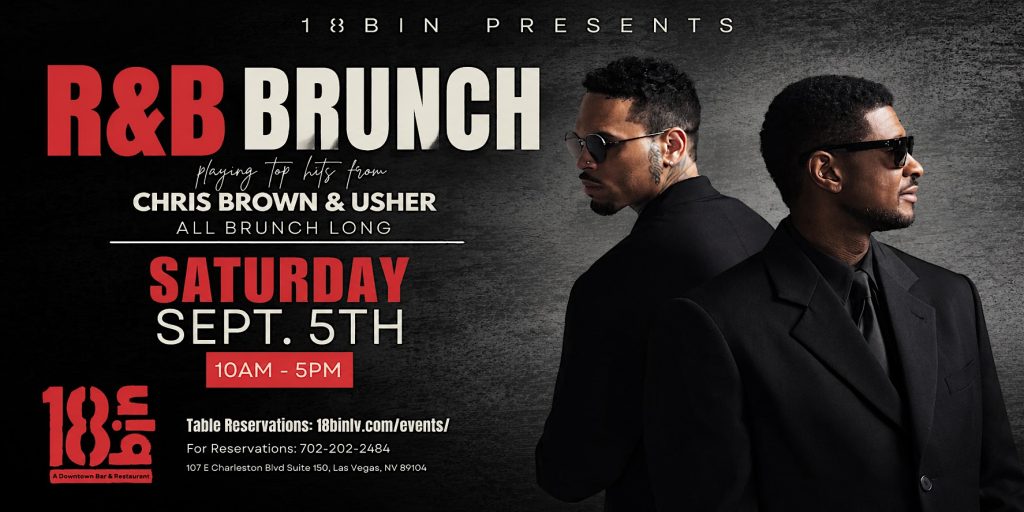 R&B Brunch Las Vegas: Chris Brown x Usher Brunch at 18bin 3 R&B Brunch Las Vegas: Chris Brown x Usher Brunch at 18bin 3
