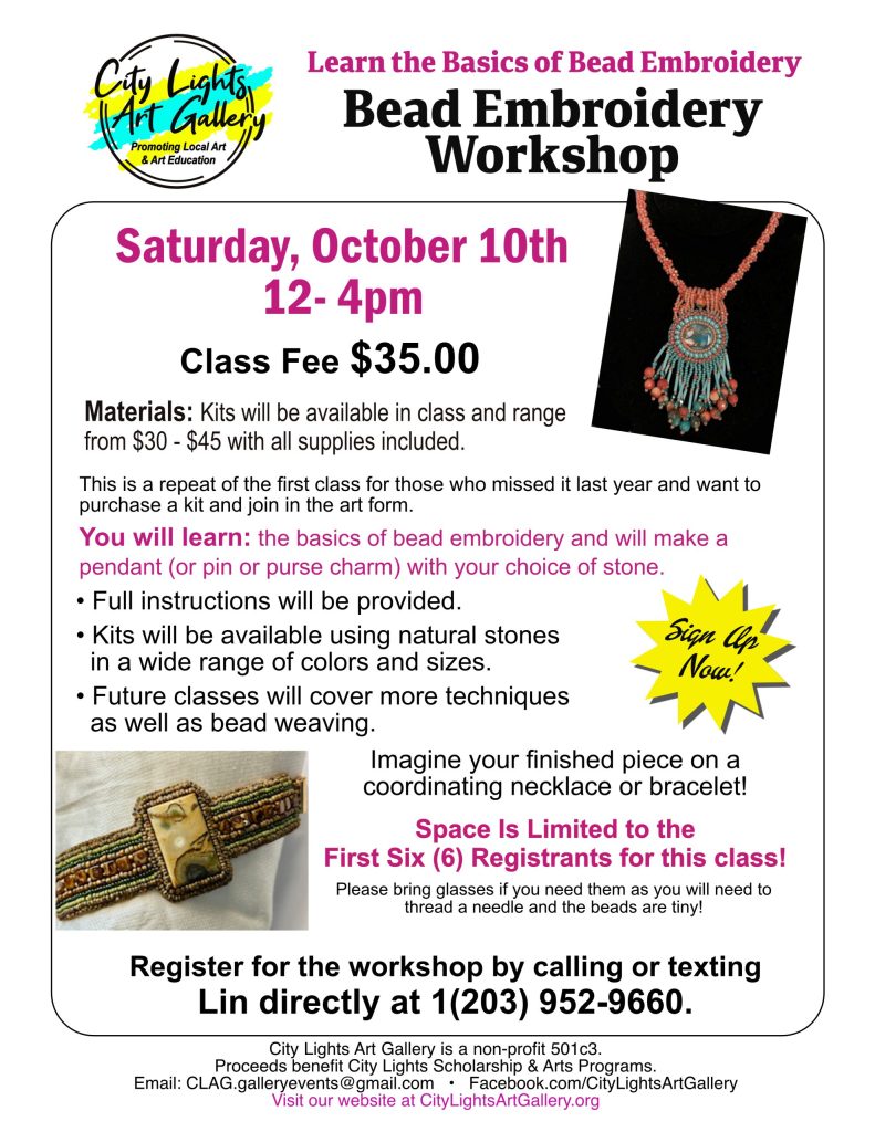 Bead Embroidery Oct 10 5
