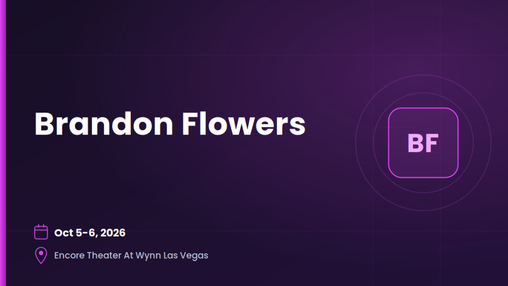 Brandon Flowers 3 Brandon Flowers 3