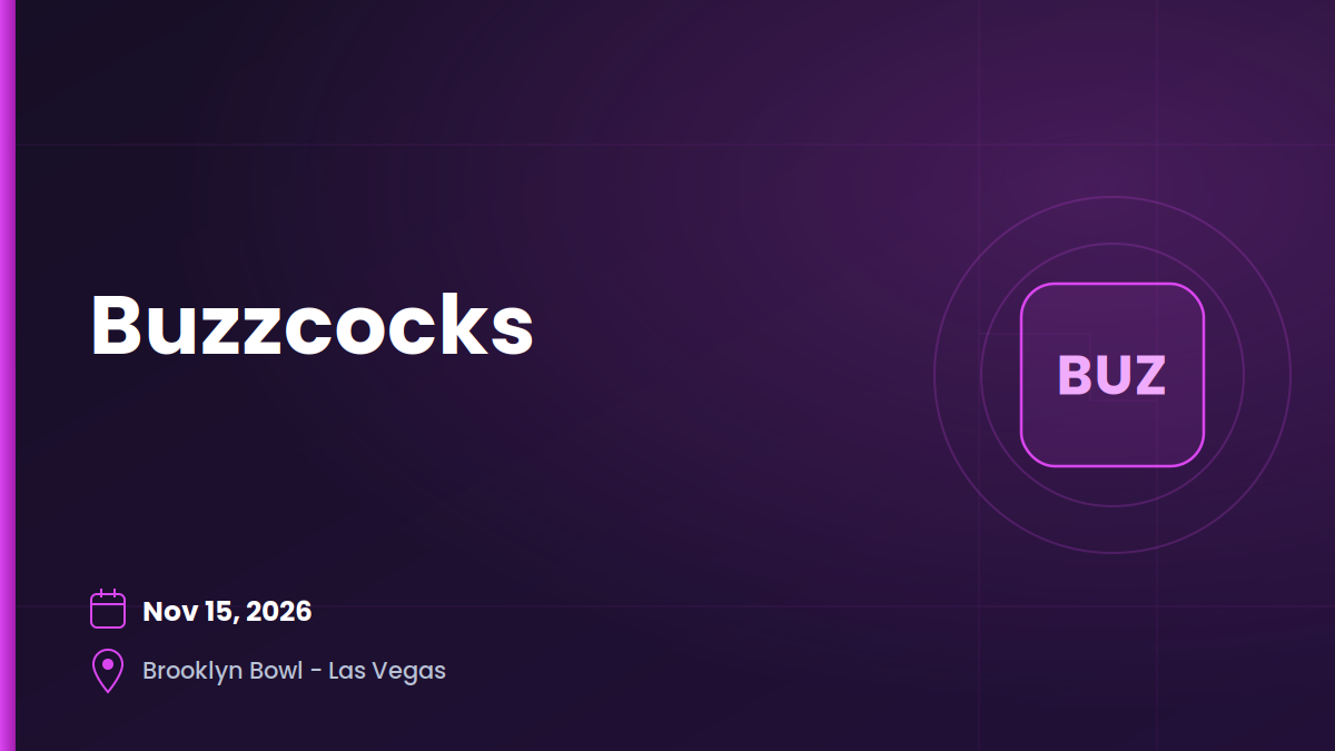 Buzzcocks 1