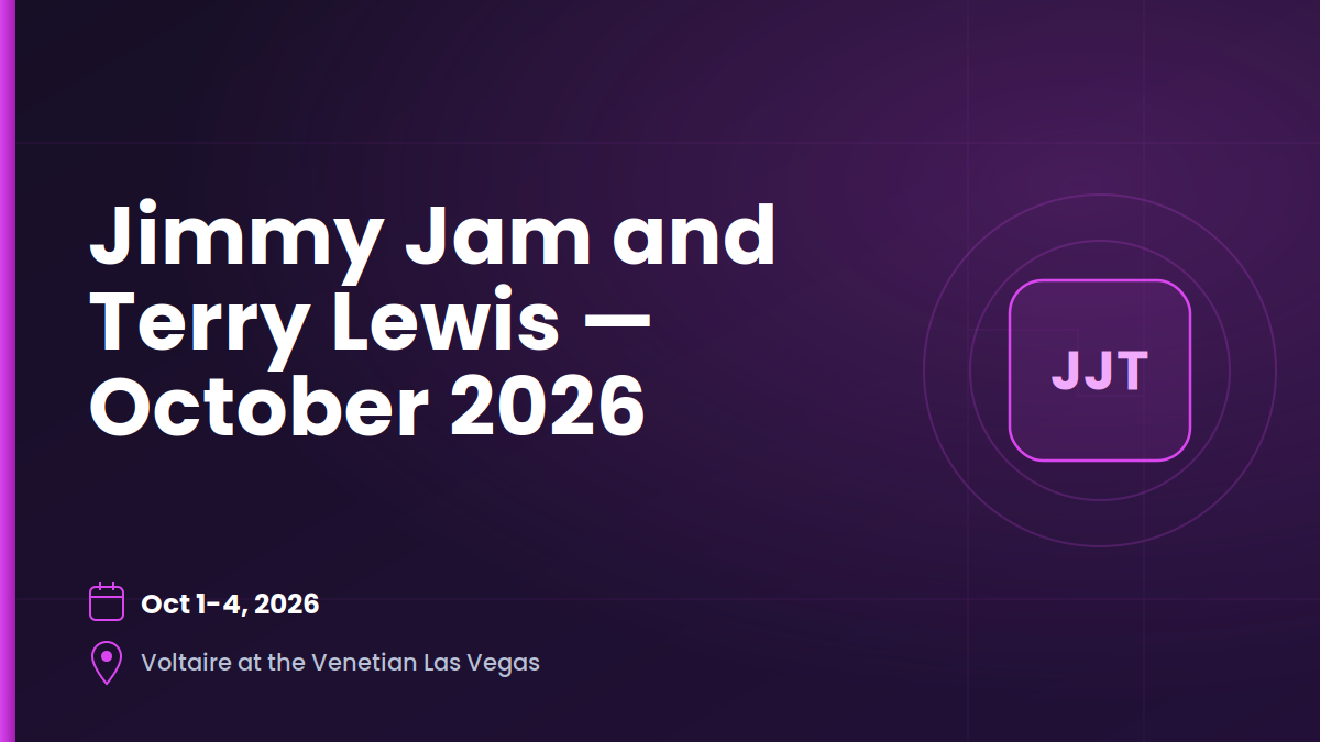 Jimmy Jam and Terry Lewis — October 2026 1