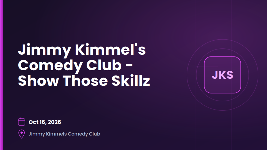 Jimmy Kimmel’s Comedy Club – Show Those Skillz 3