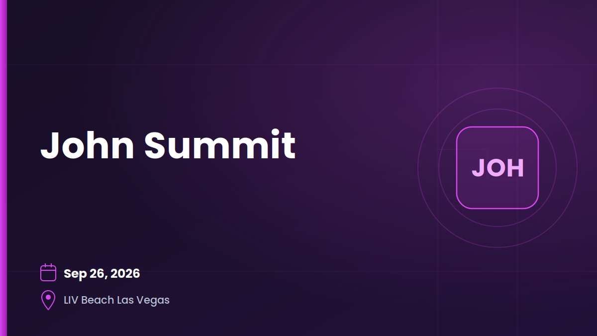 John Summit 15