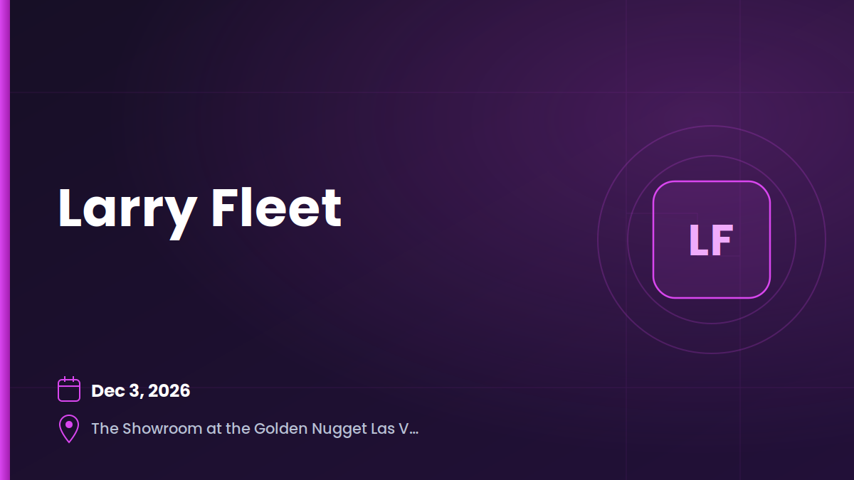 Larry Fleet 1