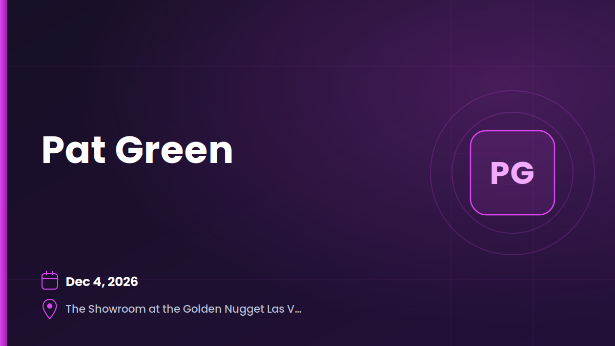 Pat Green 1