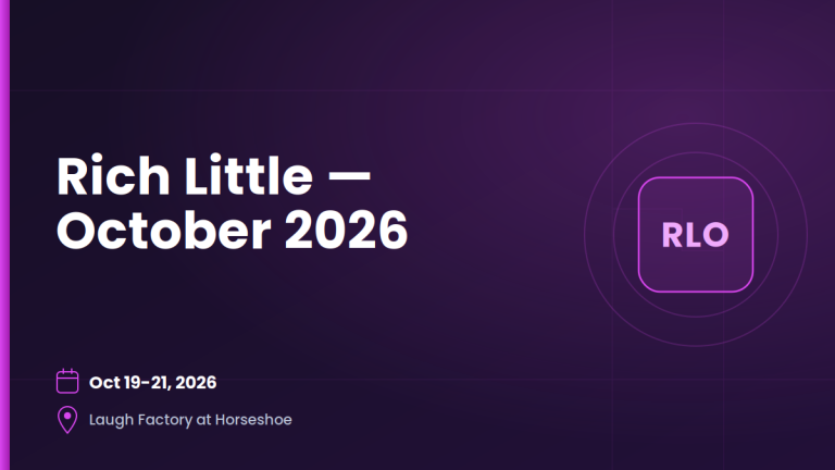 Rich Little — October 19–21, 2026