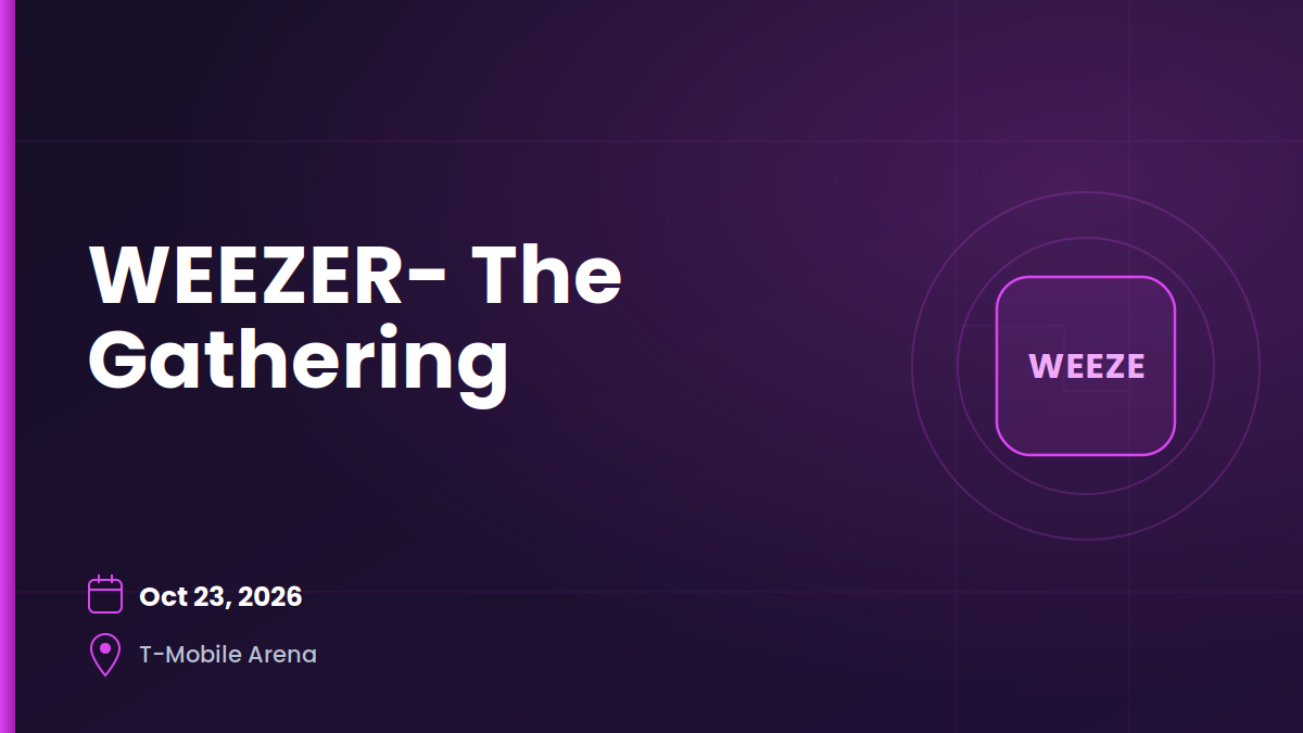 WEEZER- The Gathering 6