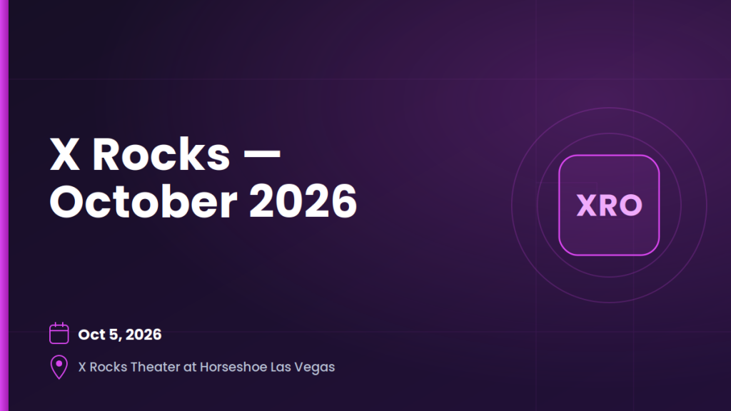 X Rocks — October 5, 2026 4