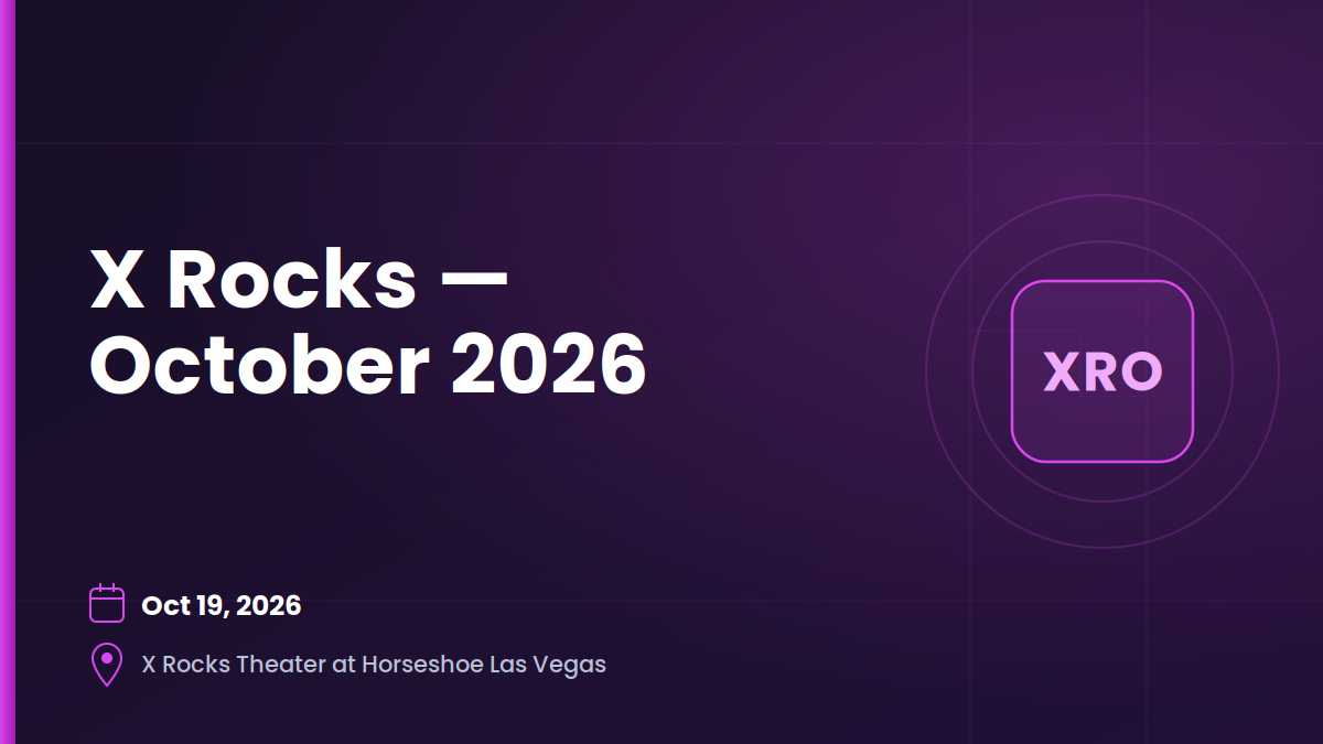X Rocks — October 19, 2026 1