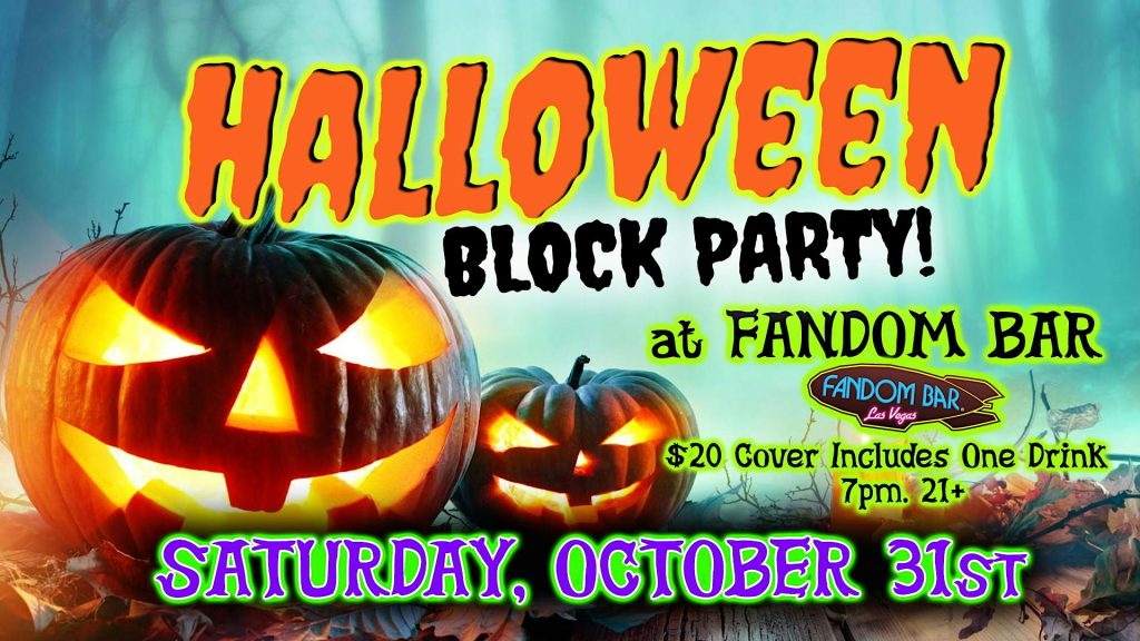 HALLOWEEN Block Party at FANDOM BAR!! 3