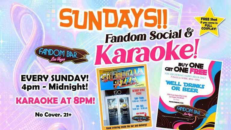SUNDAYS Fandom Social & Karaoke!
