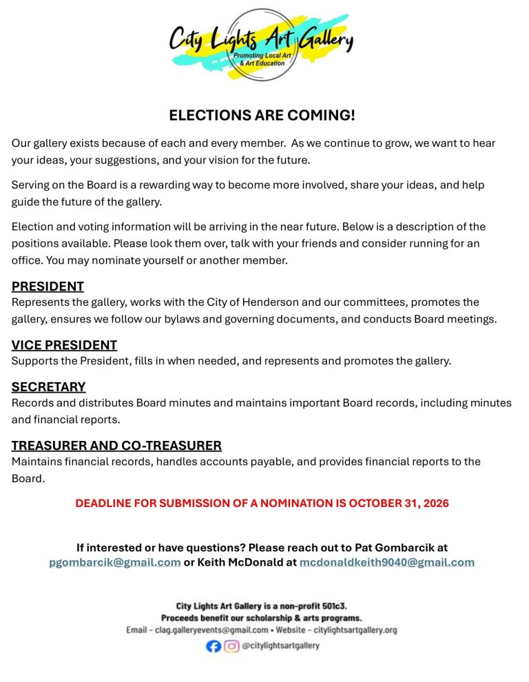 Elections Are Coming